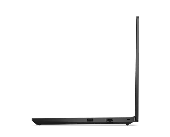 ThinkPad E14 Gen 5 (14" Intel) laptop – right side view, lid open