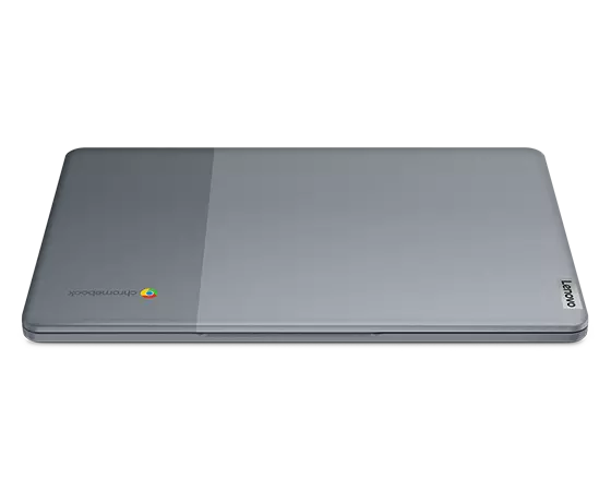 Top front view of the IdeaPad Slim 3i Chromebook Gen 8 (14 Intel), closed